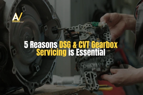 Close-up-of-DSG-&-CVT-gearbox-being-serviced-highlighting-precision-work-in-gearbox-servicing