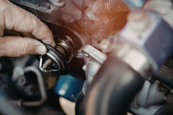 Coolant-system-inspection-for-leak