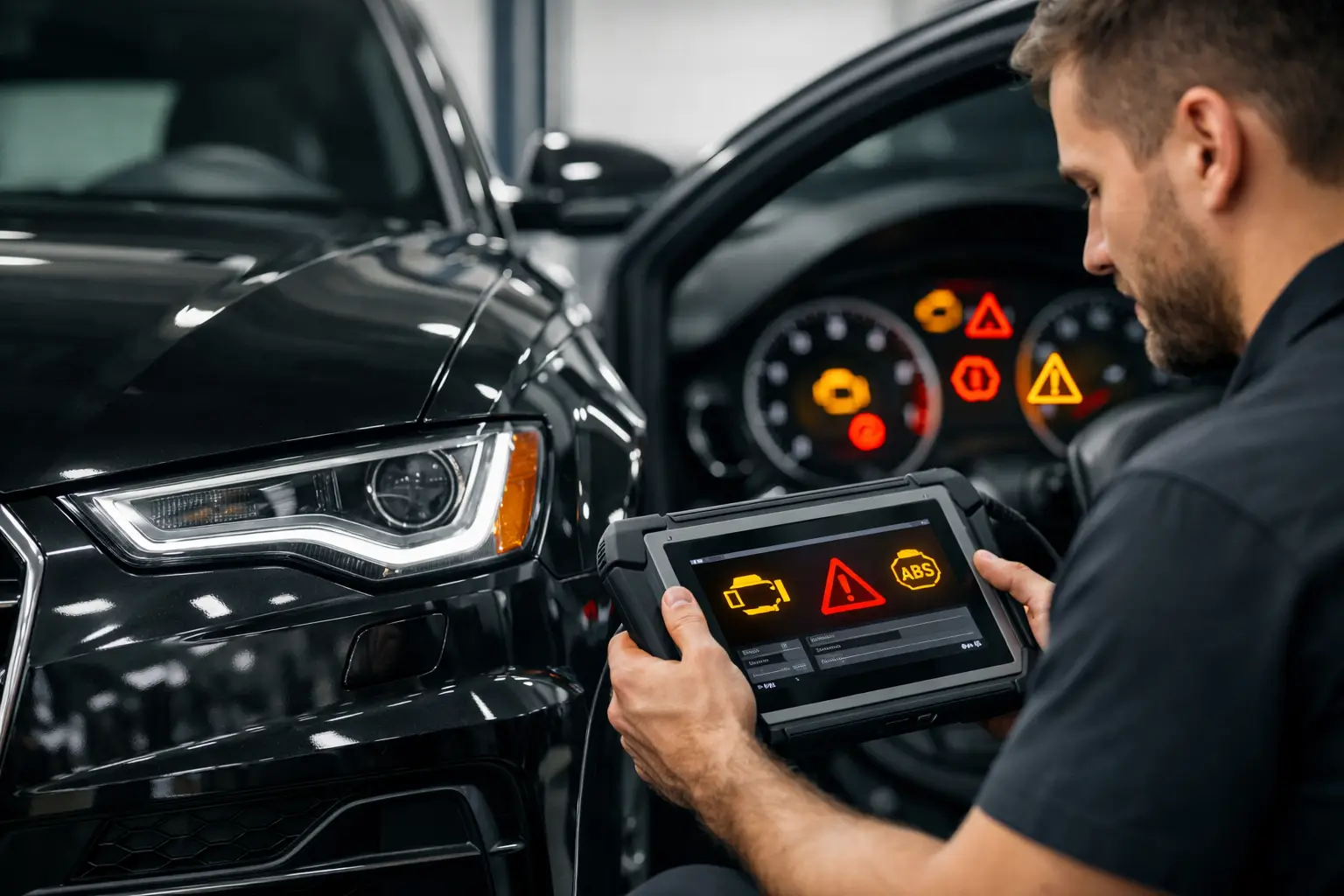 Audi Diagnostic Checks for Warning Lights